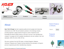 Tablet Screenshot of apcotool.com